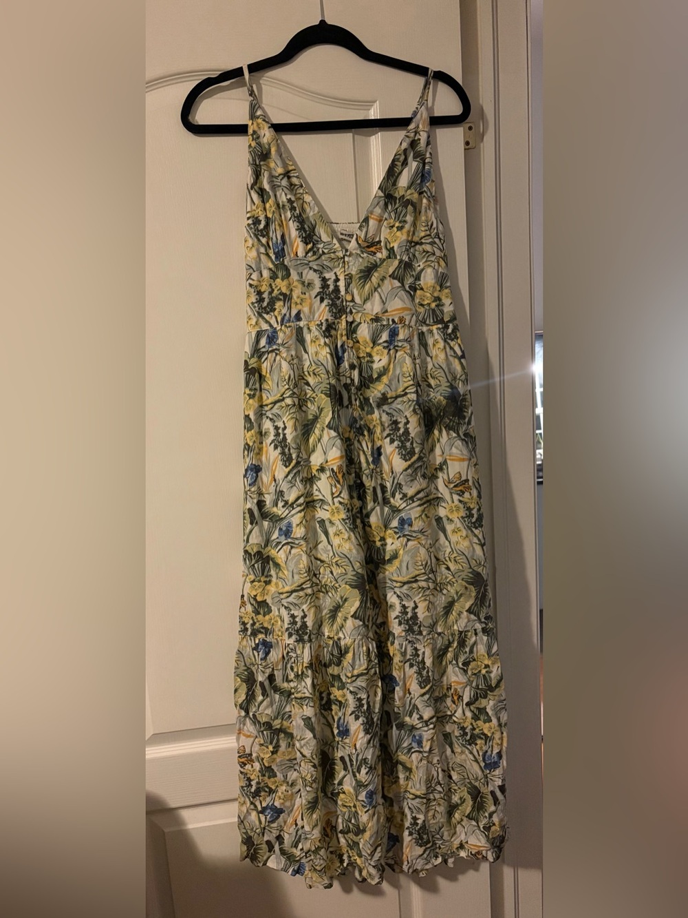 Abercrombie Button-Through Maxi Dress - Picture 2 of 4